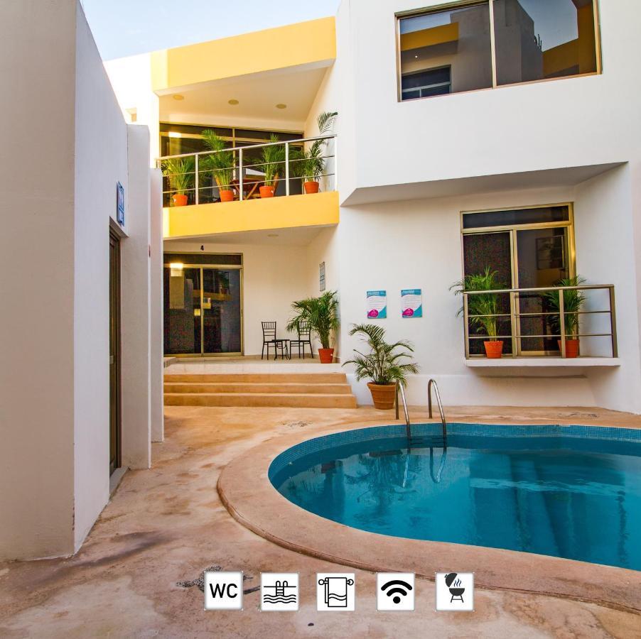 Sunset Isla Mujeres Aparthotel Exterior foto